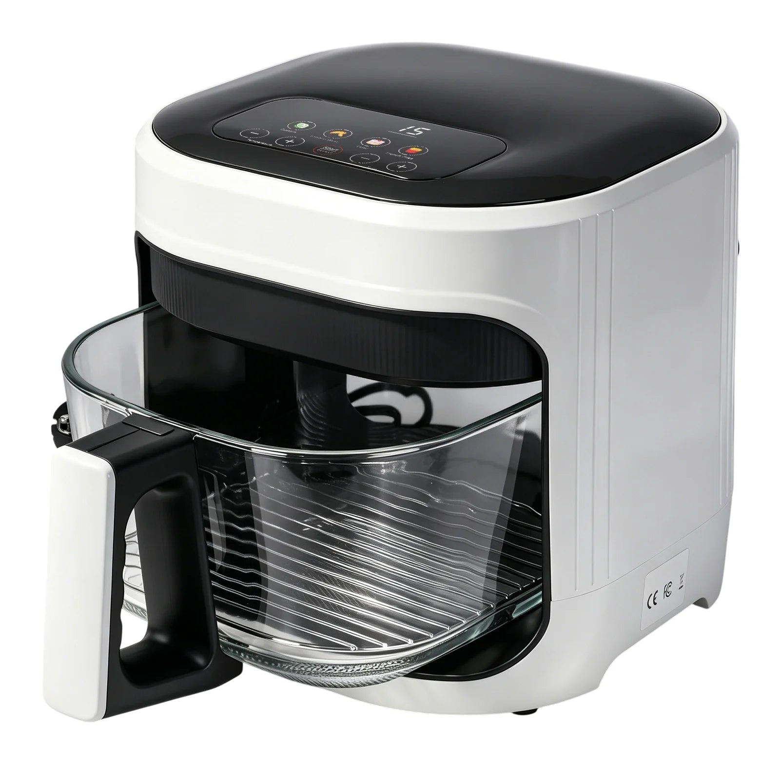 Air Fryer 5L with Touch Control, Adjustable Ttemperature up to 200°C, 0-60-Minute Timer, 4 Preset Menus, Oil-Free Cooking, and 1350W Power, Ideal for Families of 3-5 People.
